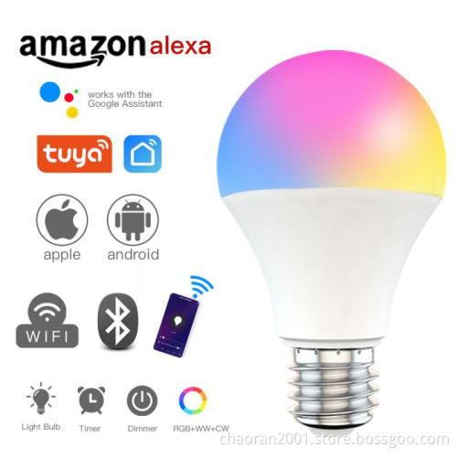 Tuya Smart Light Lamp Wifi Bulb